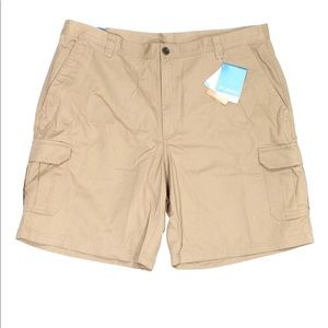 Columbia Men's Brownsmead II Cargo Shorts Size 42 Inseam 10” Khaki NWT